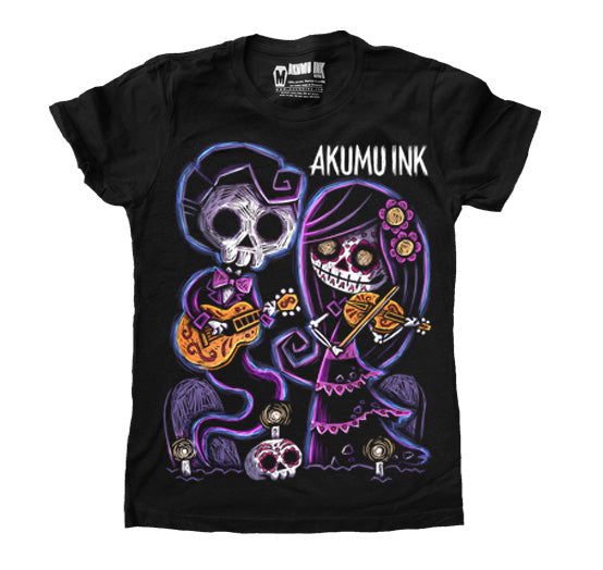 Akumu Ink Women Shirts, goth Women Shirts, skull Women Shirts,