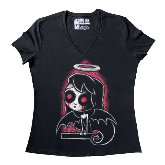 Akumu Ink Women Shirts, goth Women Shirts, skull Women Shirts,