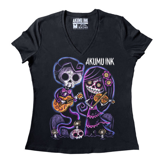 Akumu Ink Women Shirts, goth Women Shirts, skull Women Shirts,