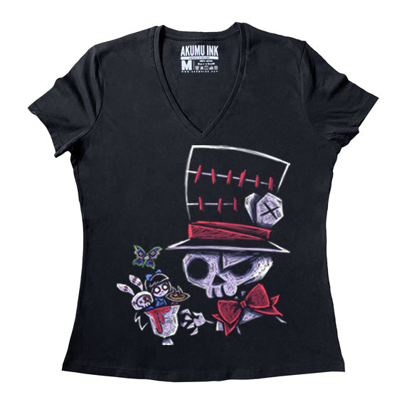 Akumu Ink Women Shirts, goth Women Shirts, skull Women Shirts,