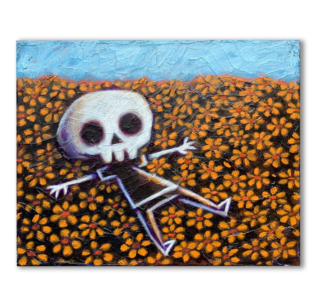 Akumu Ink art, goth art, skull art,