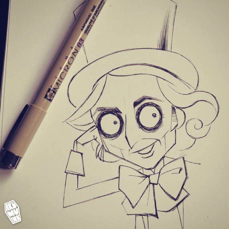 WILLY WONKA SKETCH