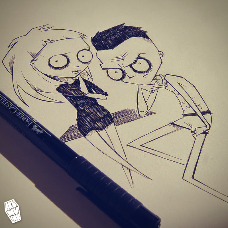 DIE ANTWOORD SKETCH