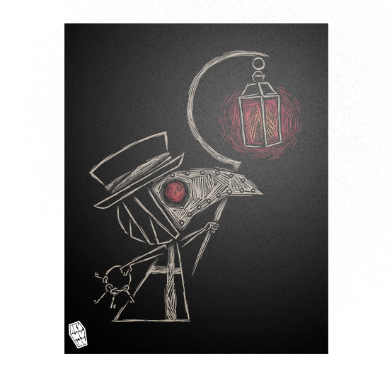 Akumu Ink art, goth art, skull art, 