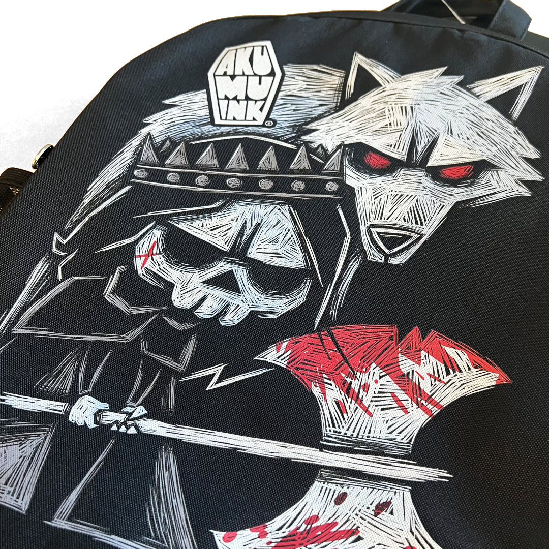 Akumu Ink bag, goth bag, skull bag, 