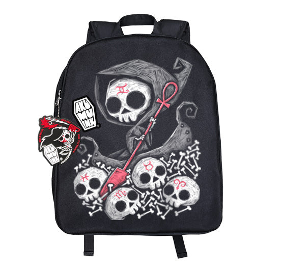 Akumu Ink bag, goth bag, skull bag, 