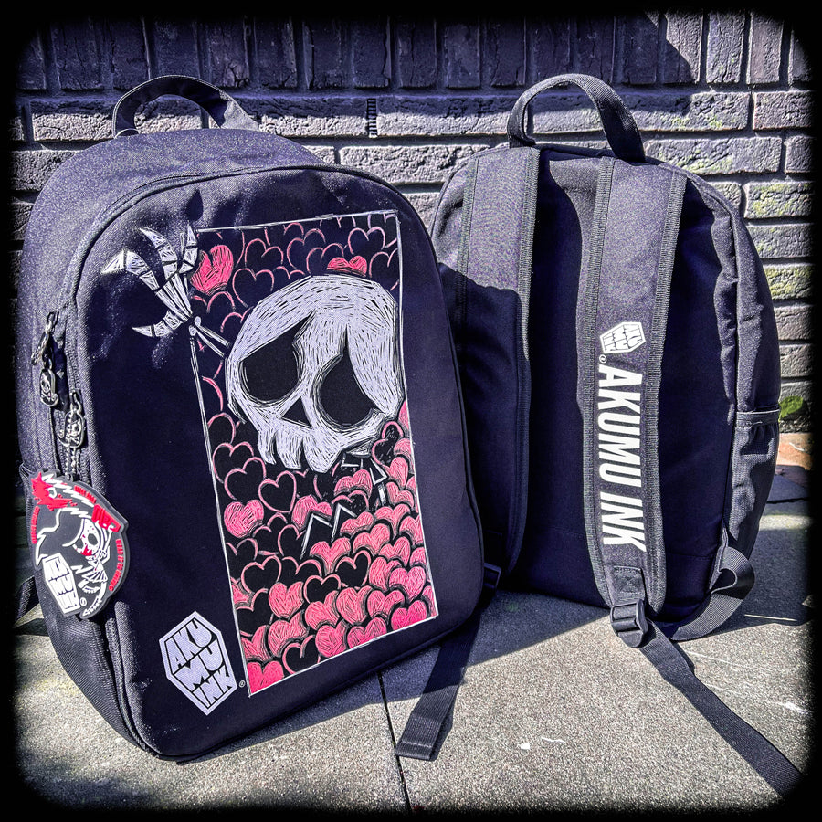 Akumu Ink bag, goth bag, skull bag, 