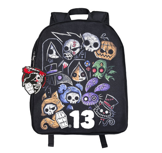 Akumu Ink bag, goth bag, skull bag, 