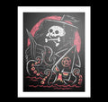A Murder on the High Seas Artwork – gothic art by Akumu Ink, alt fashion art from Akumu Ink Clothing
