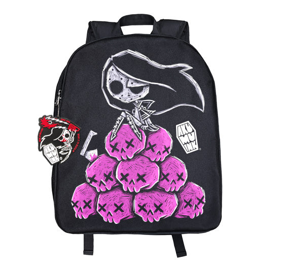 Akumu Ink bag, goth bag, skull bag, 