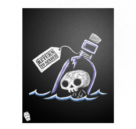 Akumu Ink art, goth art, skull art, 