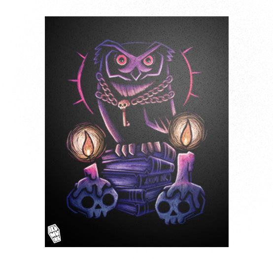 Akumu Ink art, goth art, skull art, 