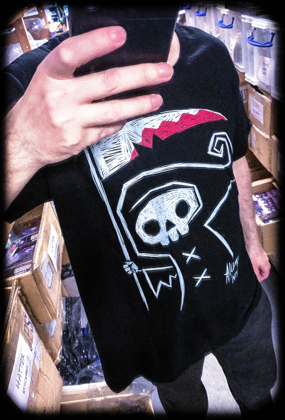 Akumu Ink Men Shirts, goth Men Shirts, skull Men Shirts, 