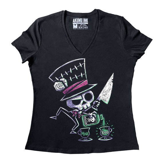 Akumu Ink Women Shirts, goth Women Shirts, skull Women Shirts, 