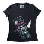 Akumu Ink Women Shirts, goth Women Shirts, skull Women Shirts, 