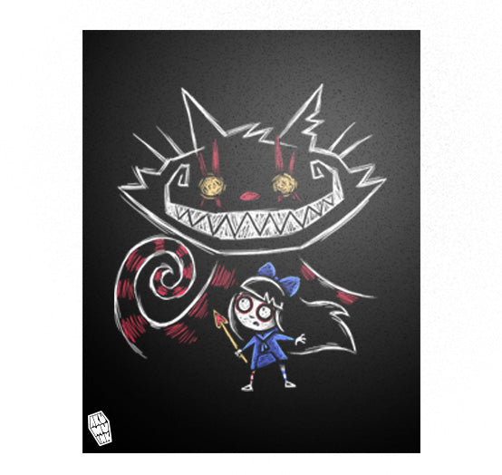Akumu Ink art, goth art, skull art, 