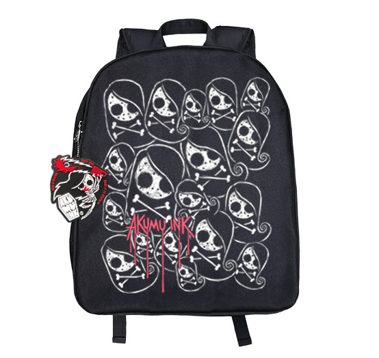 Akumu Ink bag, goth bag, skull bag, 