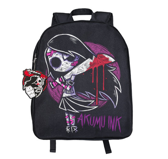 Akumu Ink bag, goth bag, skull bag, 