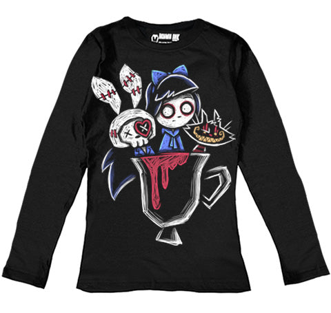 Akumu Ink Women Shirts, goth Women Shirts, skull Women Shirts, 