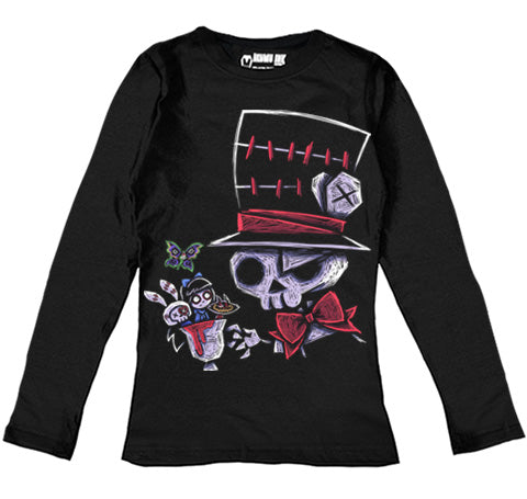 Akumu Ink Women Shirts, goth Women Shirts, skull Women Shirts, 