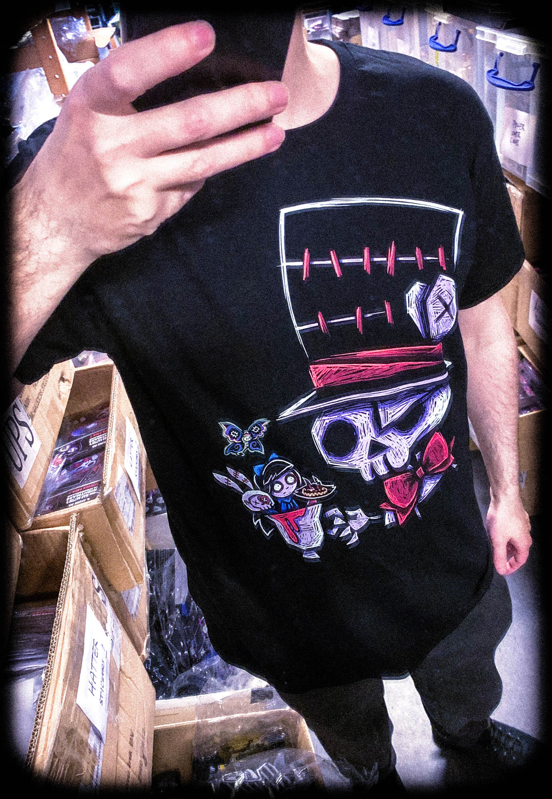 Akumu Ink Men Shirts, goth Men Shirts, skull Men Shirts, 