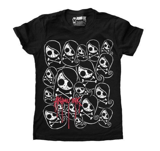 Akumu Ink Women Shirts, goth Women Shirts, skull Women Shirts, 