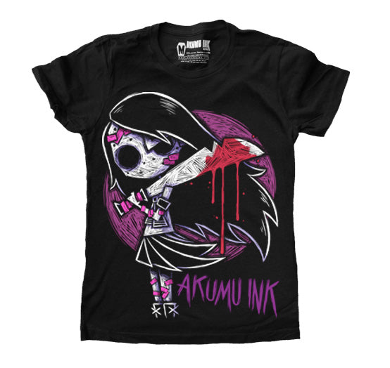 Akumu Ink Women Shirts, goth Women Shirts, skull Women Shirts, 