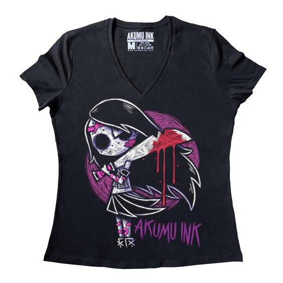 Akumu Ink Women Shirts, goth Women Shirts, skull Women Shirts, 