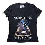 Akumu Ink Women Shirts, goth Women Shirts, skull Women Shirts, 
