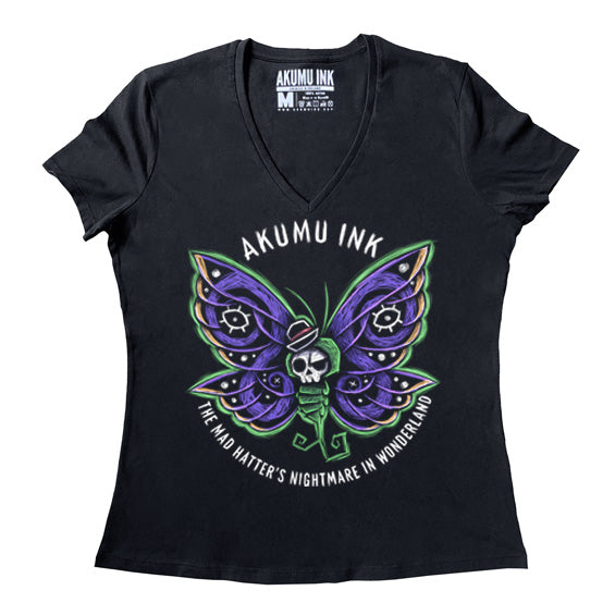 Akumu Ink Women Shirts, goth Women Shirts, skull Women Shirts, 