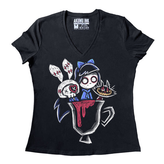 Akumu Ink Women Shirts, goth Women Shirts, skull Women Shirts, 