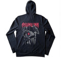 Nevermore Hoodie – gothic long sleeve by Akumu Ink Clothing, alt fashion art from Akumu Ink Clothing
