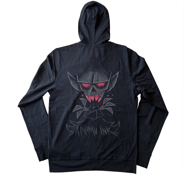 Starving For You Hoodie – gothic long sleeve by Akumu Ink Clothing, alt fashion art from Akumu Ink Clothing