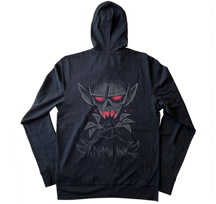 Starving For You Hoodie – gothic long sleeve by Akumu Ink Clothing, alt fashion art from Akumu Ink Clothing