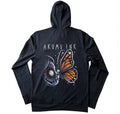 Metamorphosis Hoodie – gothic long sleeve by Akumu Ink Clothing, alt fashion art from Akumu Ink Clothing