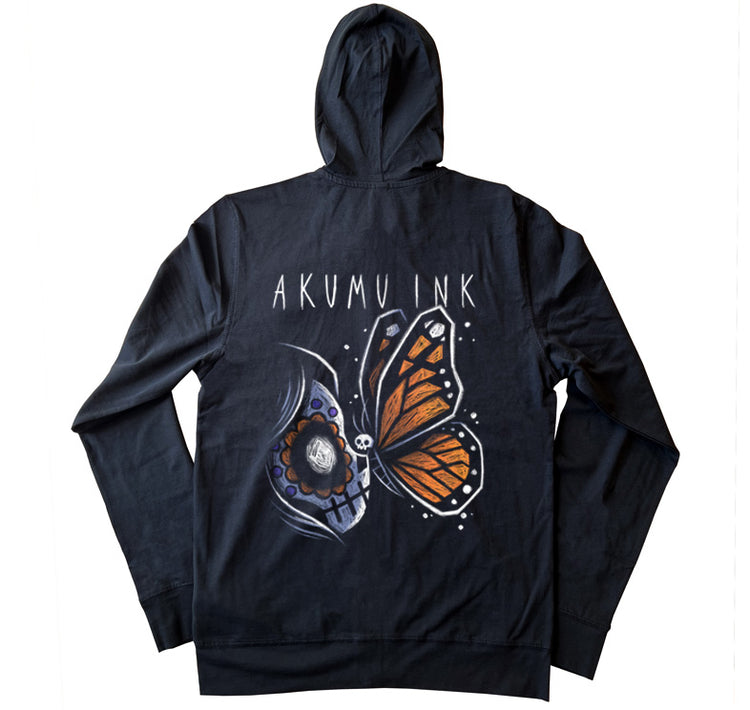 Metamorphosis Hoodie – gothic long sleeve by Akumu Ink Clothing, alt fashion art from Akumu Ink Clothing