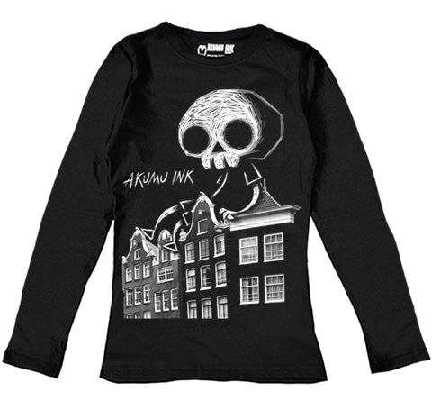 Akumu Ink Women Shirts, goth Women Shirts, skull Women Shirts, 