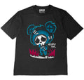 Bear-Trapped Oversized Unisex Tshirt – gothic Men Shirts by Akumu Ink, alt fashion art from Akumu Ink Clothing