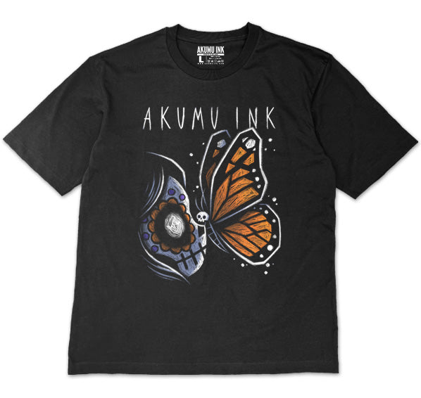 Metamorphosis Oversized Unisex Tshirt – gothic Men Shirts by Akumu Ink, alt fashion art from Akumu Ink Clothing