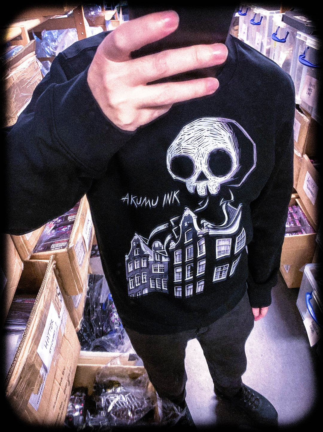 Akumu Ink Men Shirts, goth Men Shirts, skull Men Shirts, 