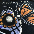 Metamorphosis Kids Tee – gothic tshirt by Akumu Ink, alt fashion art from Akumu Ink Clothing