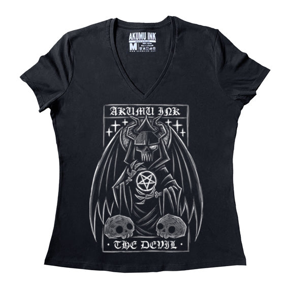 Akumu Ink Women Shirts, goth Women Shirts, skull Women Shirts, 