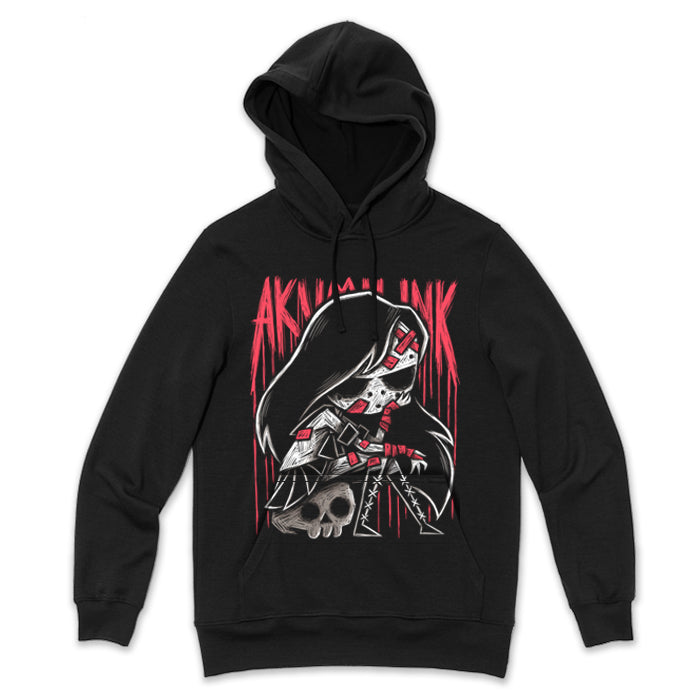 Intermission Hoodie – gothic long sleeve by Akumu Ink Clothing, alt fashion art from Akumu Ink Clothing