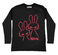 Evil Comes in Twos Men Long Sleeve Tshirt