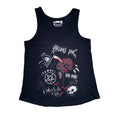 Rebel Metal Women Tanktop – gothic Women Shirts by Akumu Ink, alt fashion art from Akumu Ink Clothing