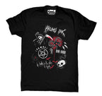 Rebel Metal Men Tshirt – gothic Men Shirts by Akumu Ink, alt fashion art from Akumu Ink Clothing