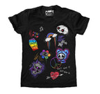 Rebel Pride Women Tshirt – gothic Women Shirts by Akumu Ink, alt fashion art from Akumu Ink Clothing