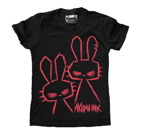 Evil Comes in Twos Women Tshirt