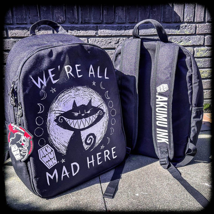 Akumu Ink bag, goth bag, skull bag, 