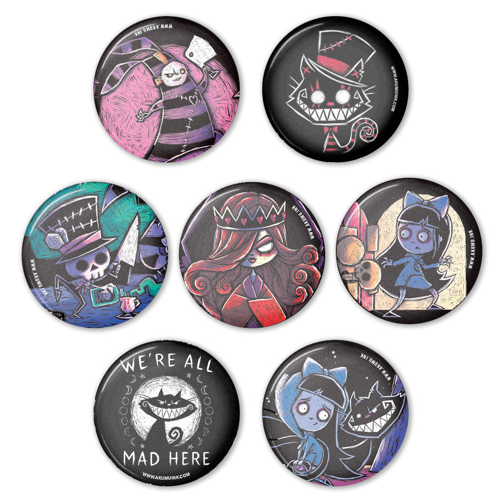 Akumu Ink Accessories, goth Accessories, skull Accessories, 